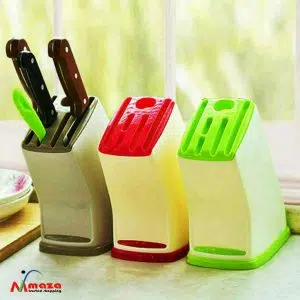 Knife Holder Plastic Kitchen Knife Turret Shelf