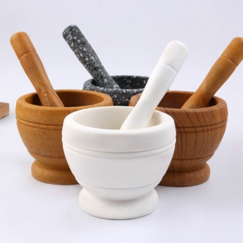 Mortar and pestle strong plastic