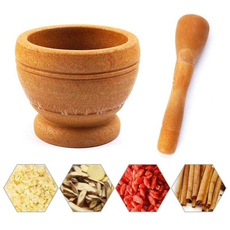 Mortar and pestle strong plastic