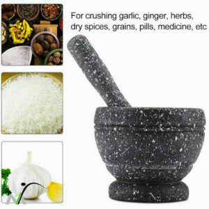 Mortar and pestle strong plastic