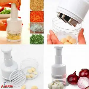 Onion garlic chopper peeler