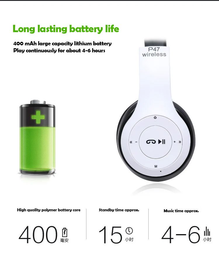 Battery life p47