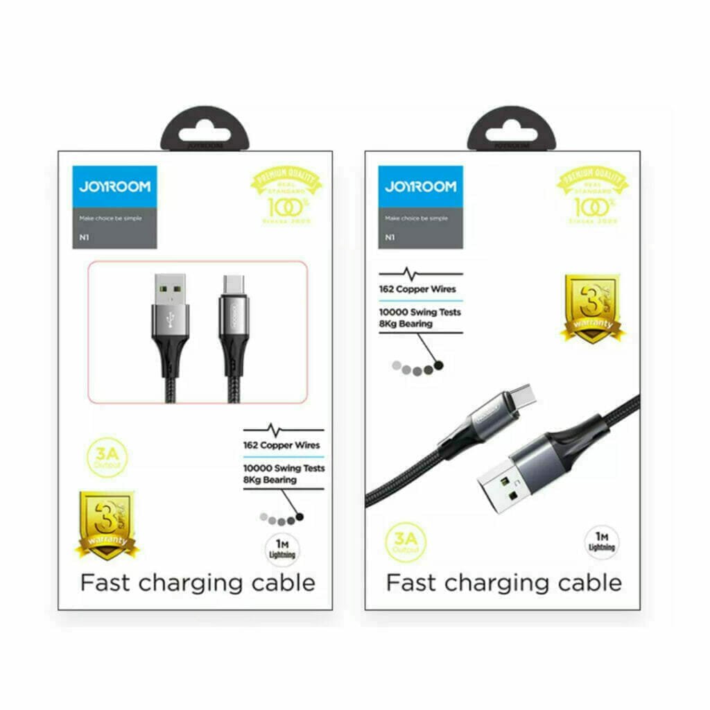 Joyroom N1 Nylon band Fast charger cable