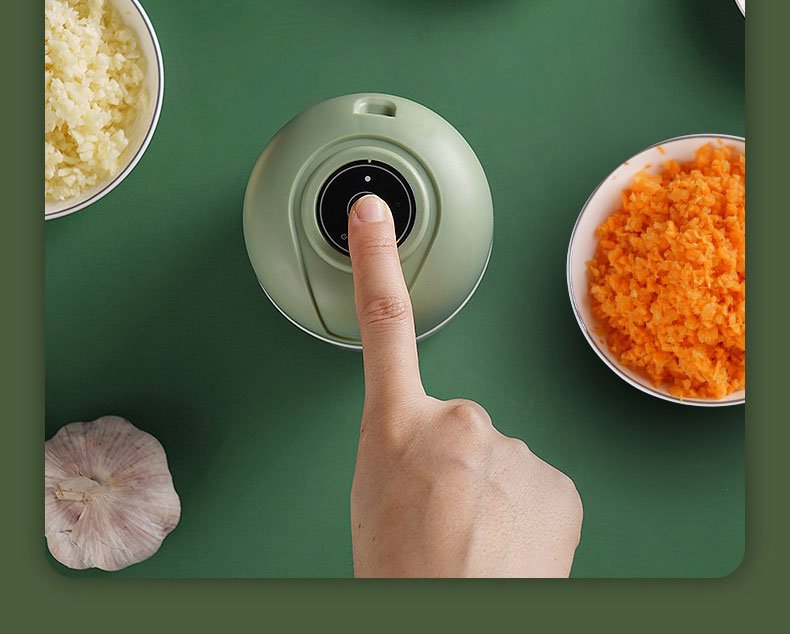 Intelligent electric garlic machine rechargeable