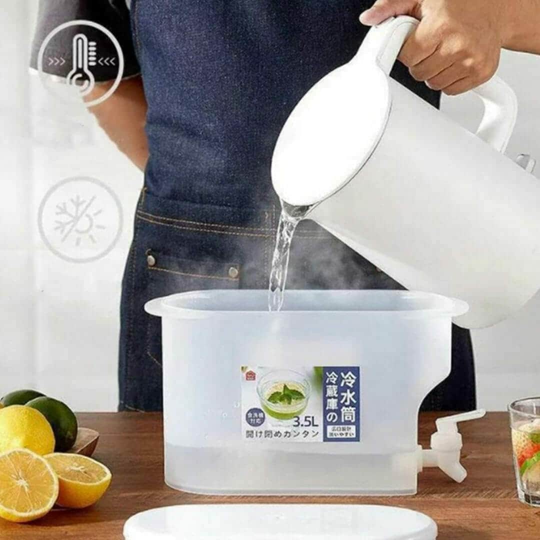 Water Pitcher Jug with Faucet 3.5L