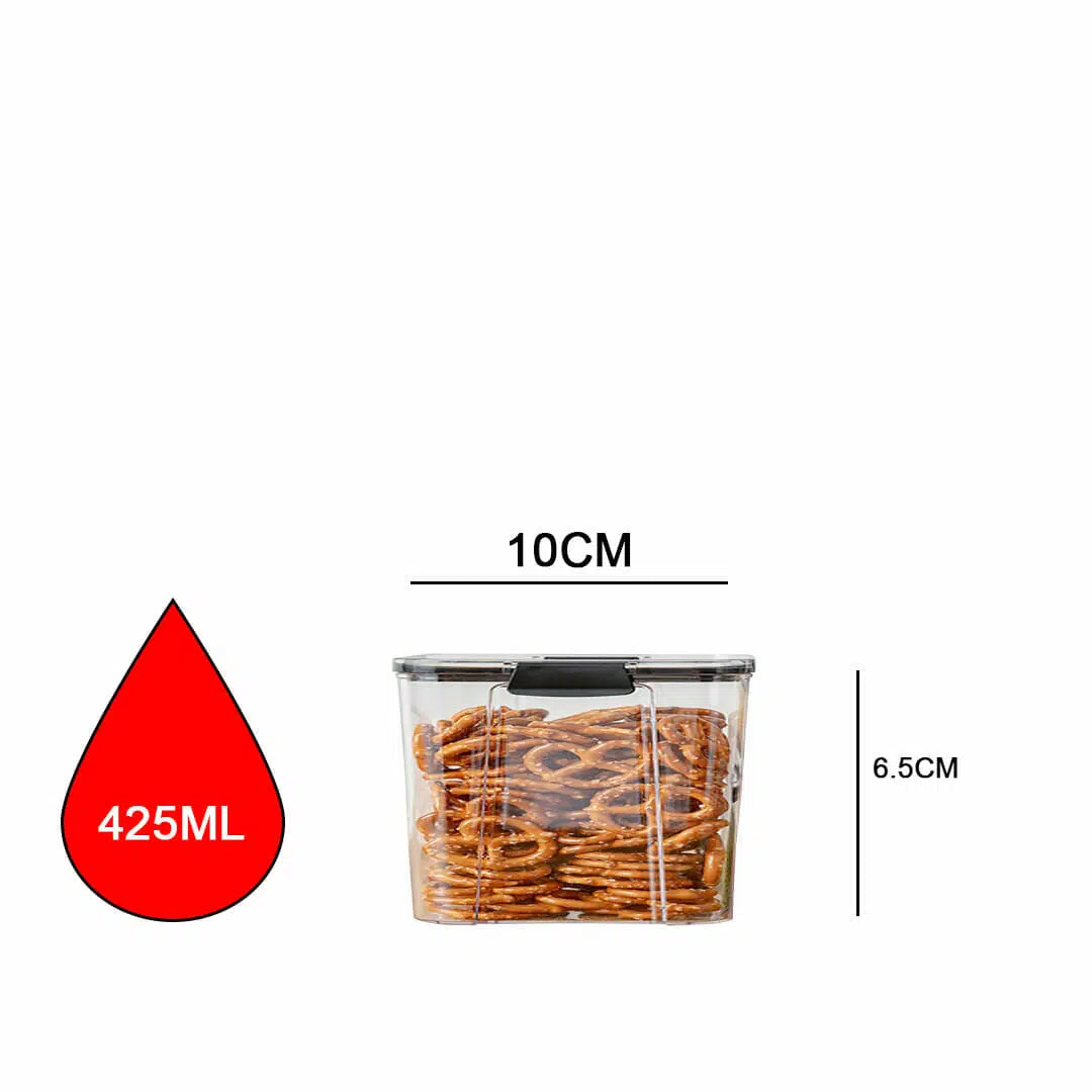 Airtight food storage containers seal cans 420ml
