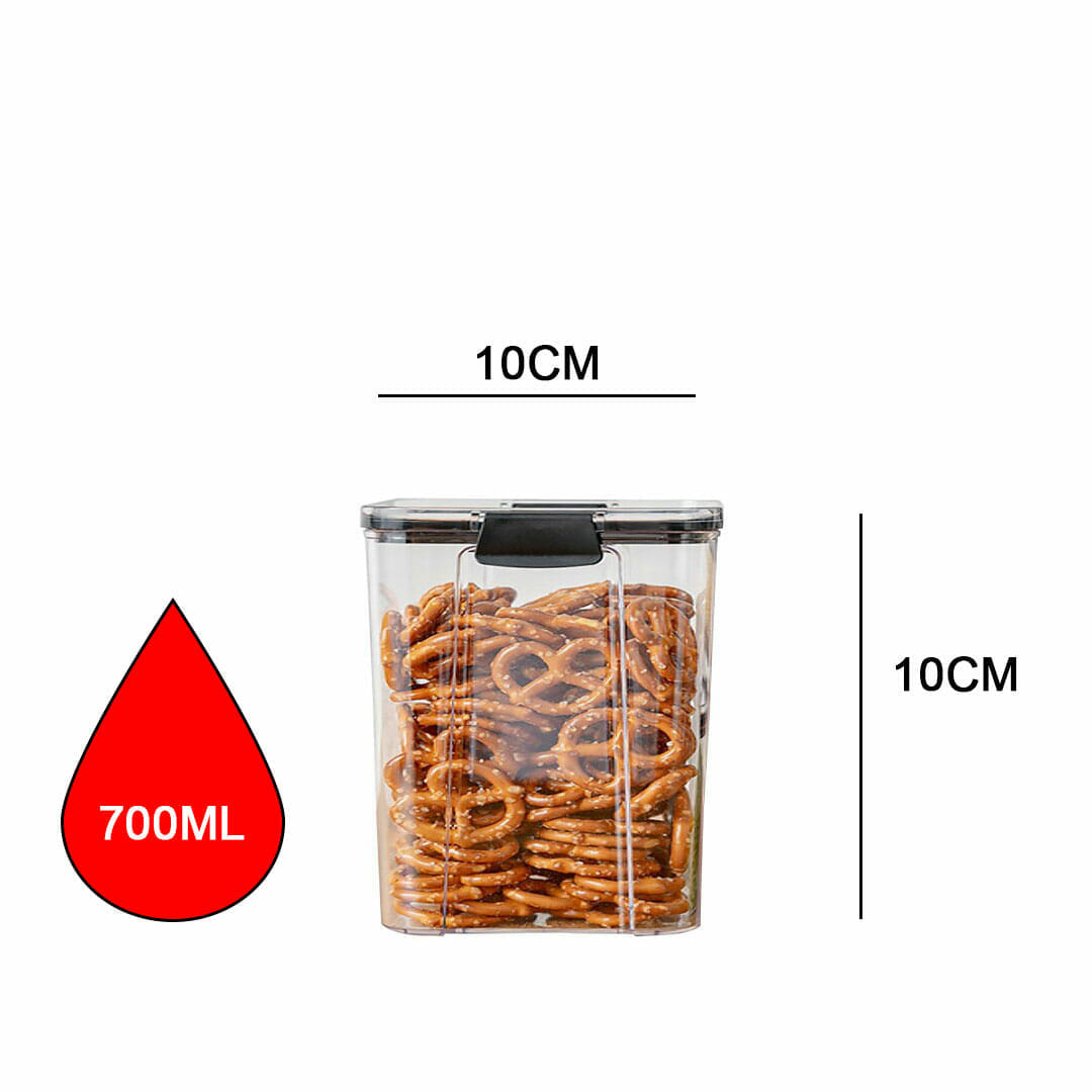 Airtight food storage containers seal cans 700ml