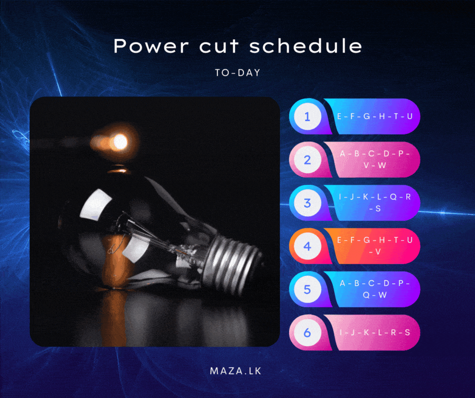 power cut schedule today