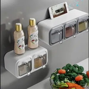 Wall-Mount-Spice-Rack-Organizer-Sugar-Bowl-Salt-Shaker