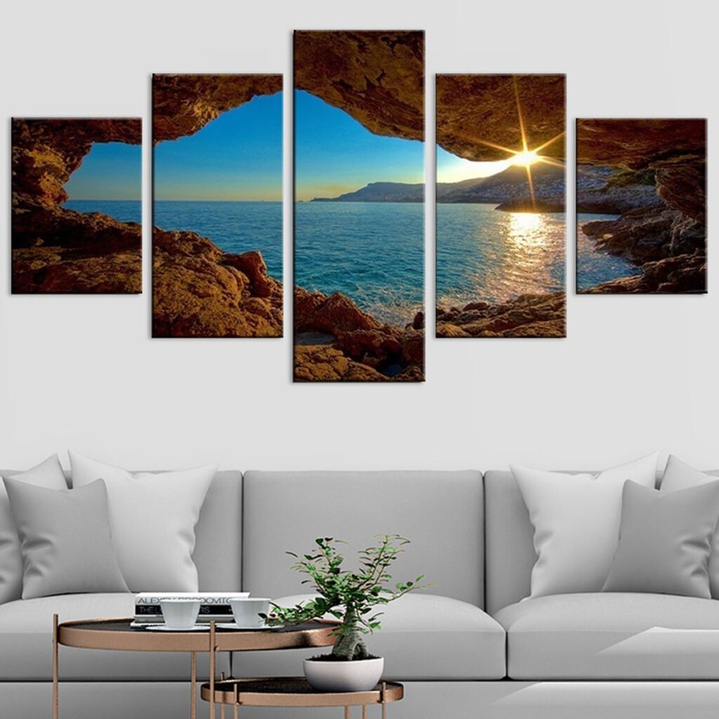 5 Panel Canvas Wall art