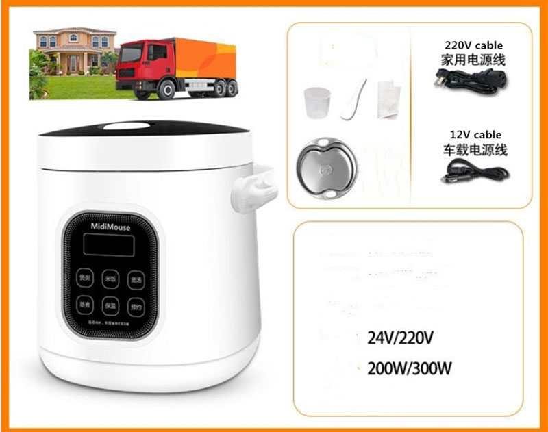 Car and Home Rice Cooker Power