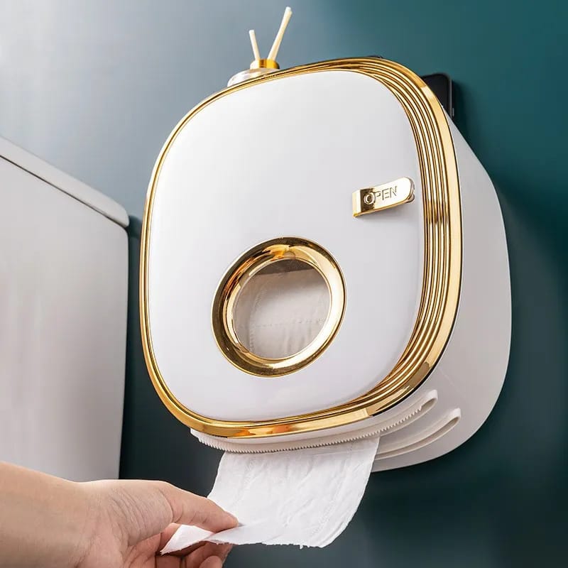 Wall-Mounted Toilet Paper Holder