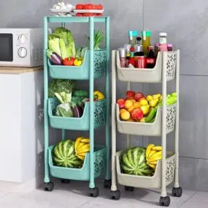 kitchen storage rack floor mounted (2)