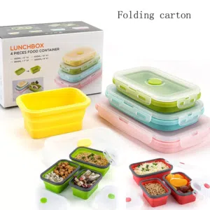 Collapsible lunch box for camping (2)