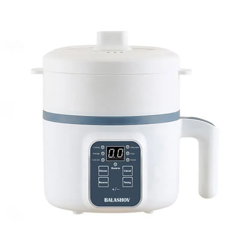 Electric Rice Cooker with Steamer