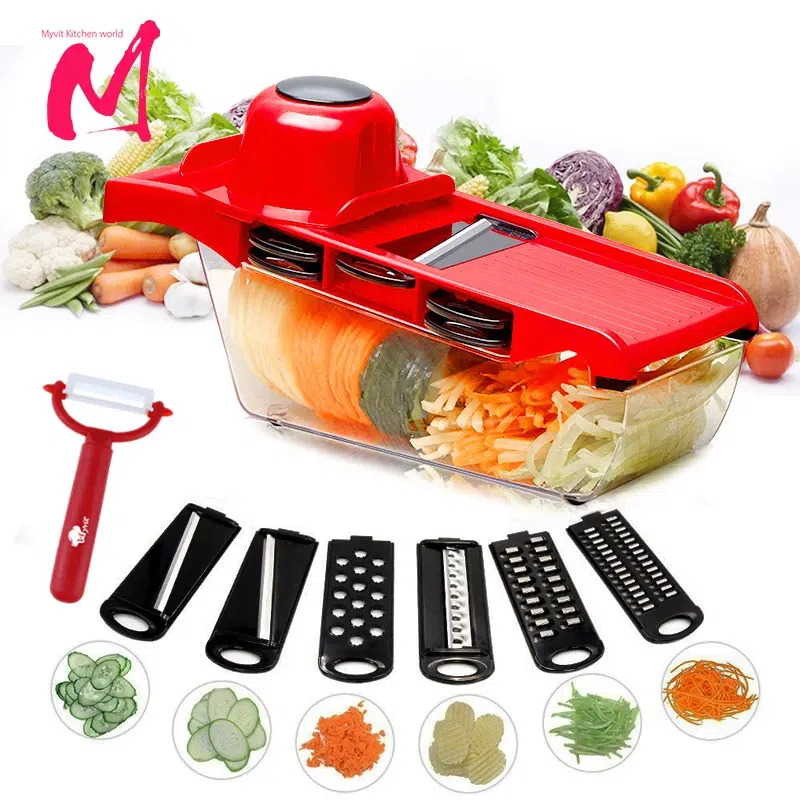 Myvit Vegetable Cutter Steel Blade Slicer (2)