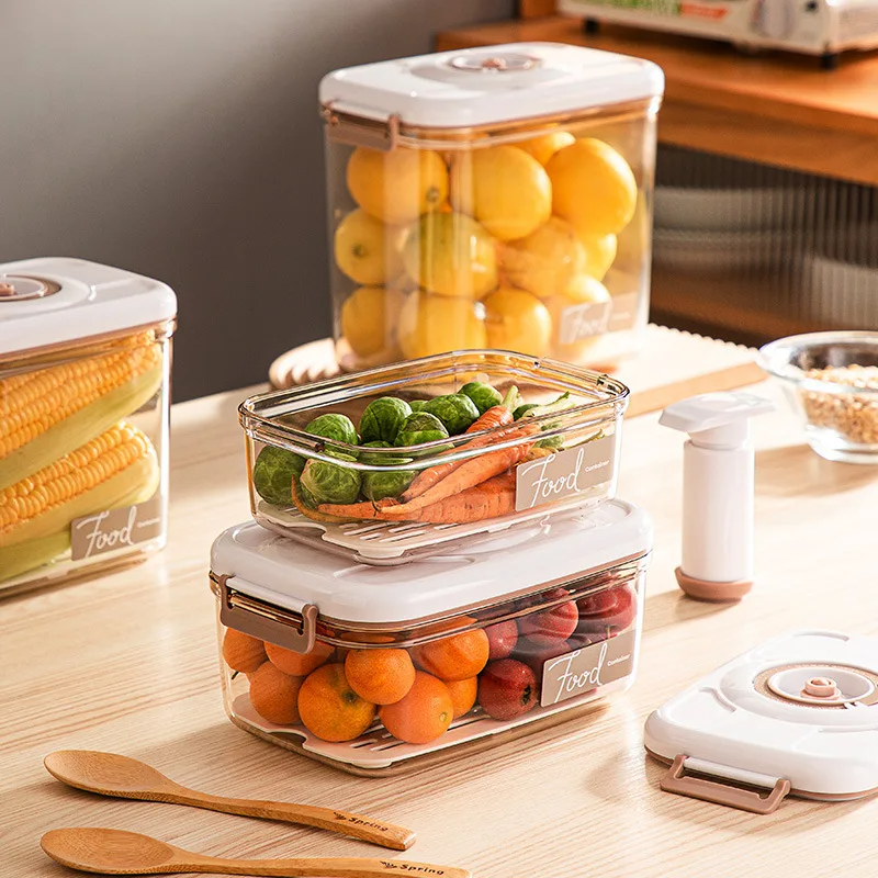 vacuum sealed food storage containers for meal prep