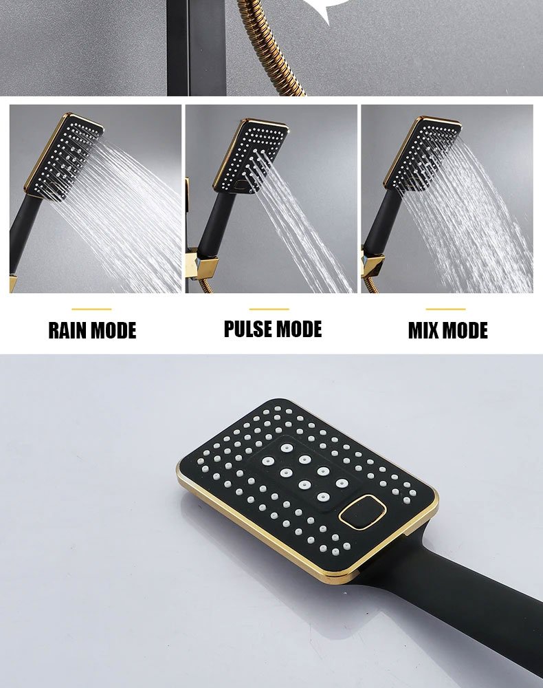 smart shower system with SPA rainfall function