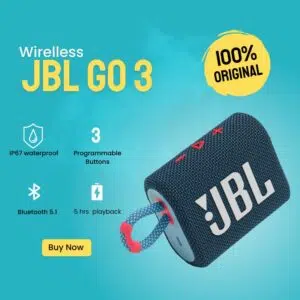 JBL GO 3 Waterproof Bluetooth Speaker