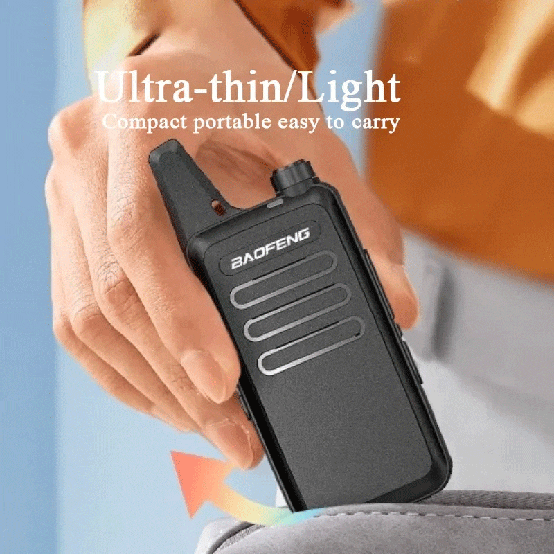 Long range walkie talkie