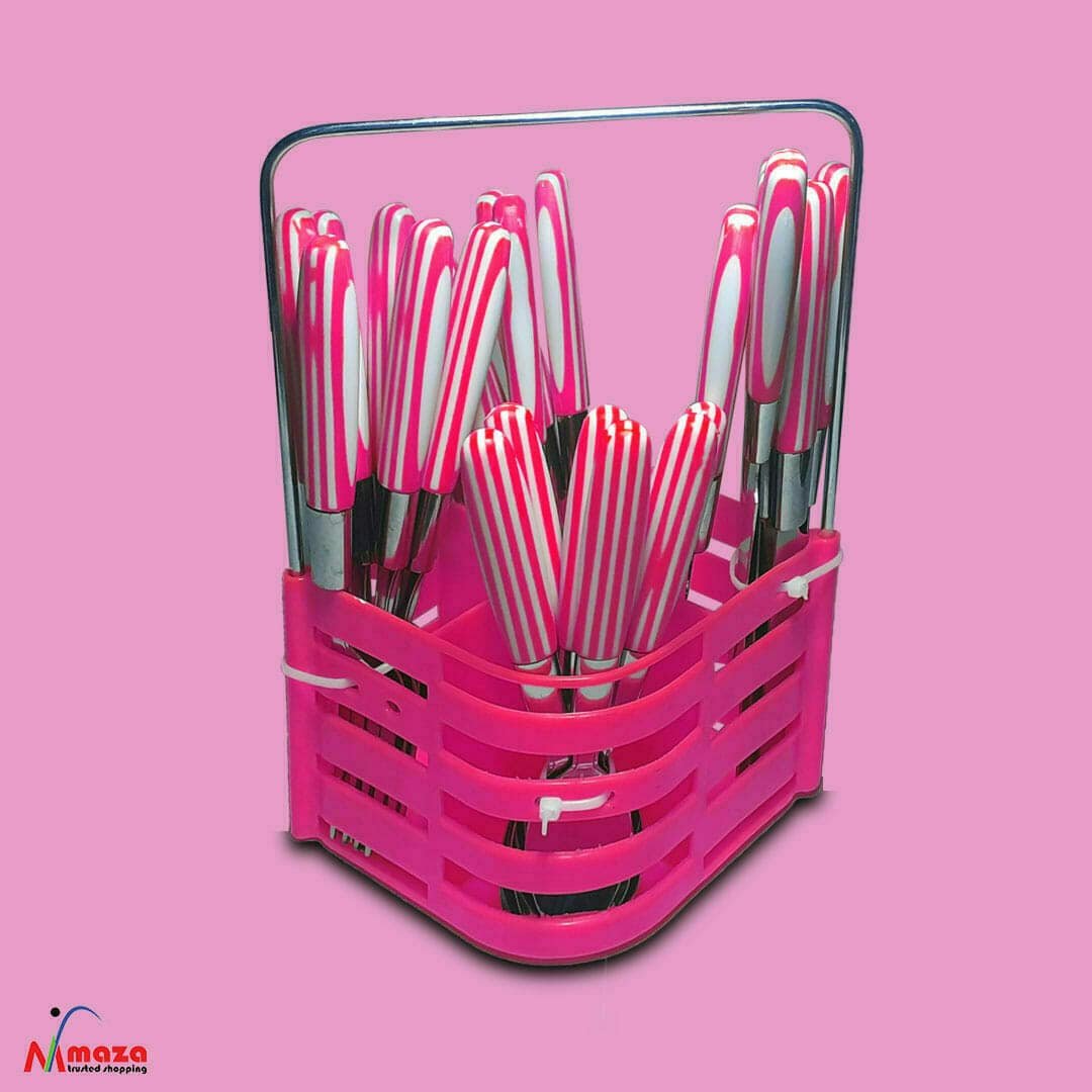 Cutlery set stainless steel 24 pieces in Sri Lanka