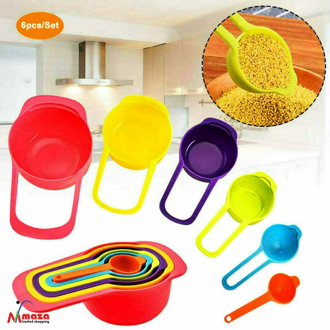Measuring cup and Spoons set 6pcs set No1 Quality