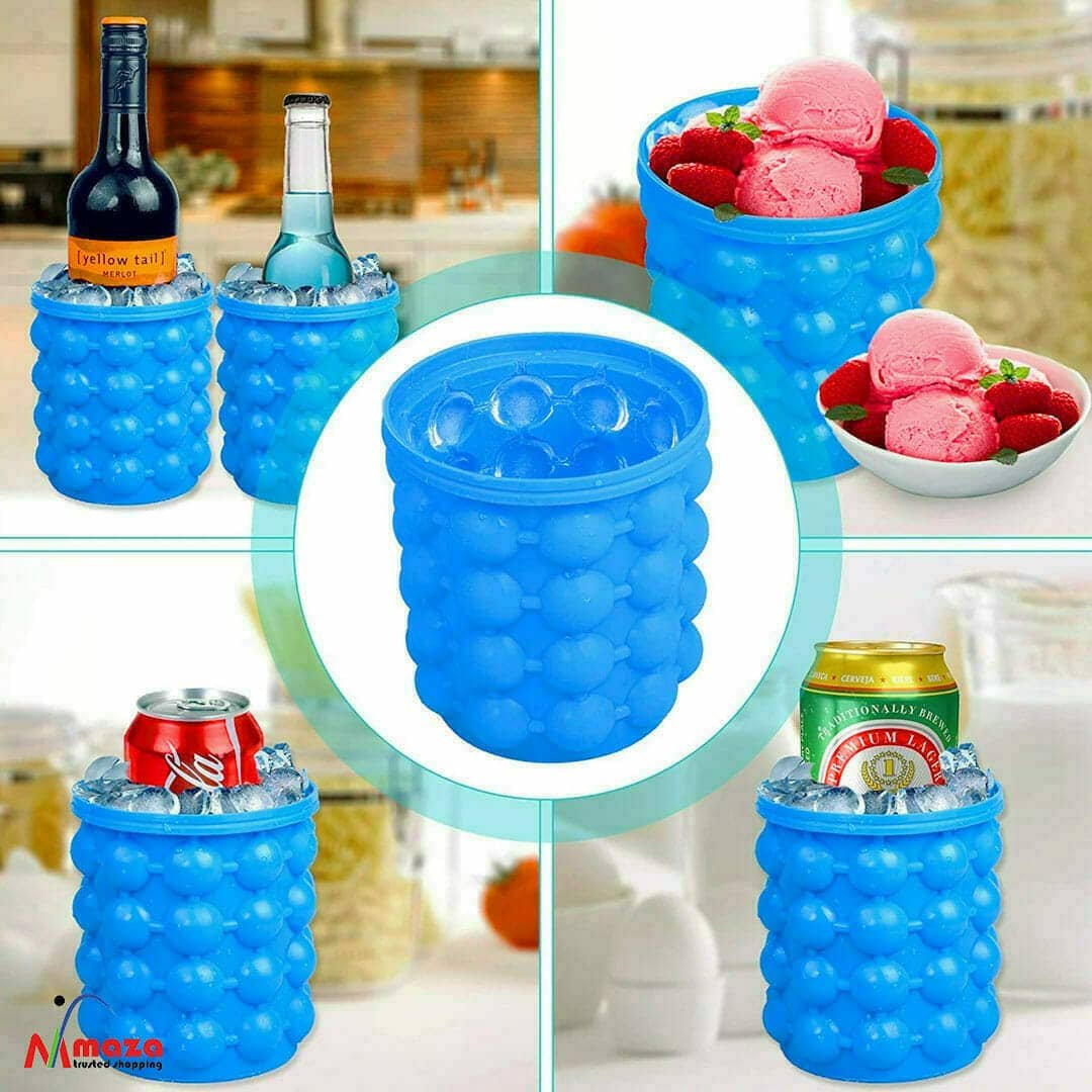 ice cube maker genie Instantly Chilled Drinks Convenience...