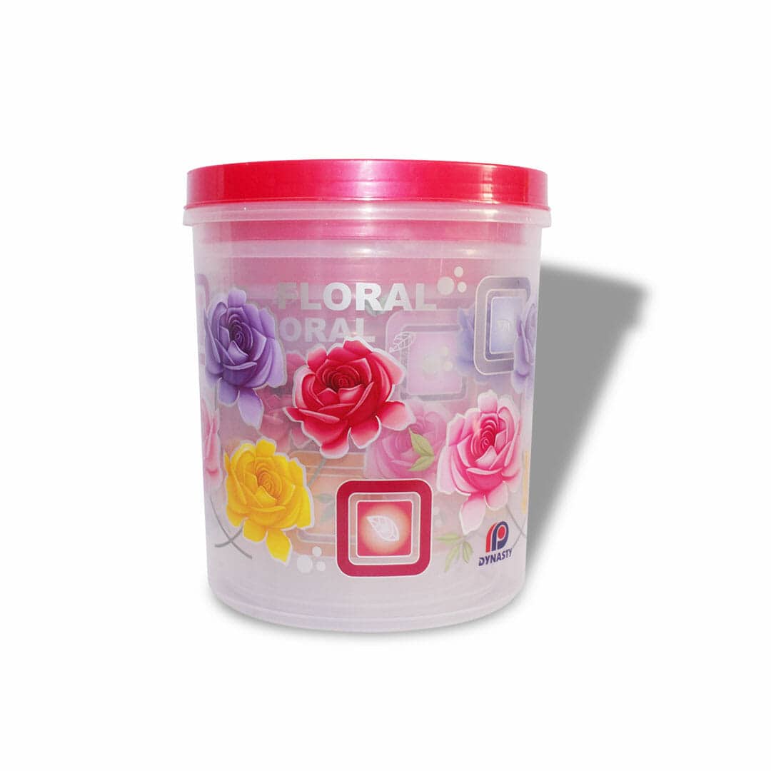 Flora 3 variable size food container set