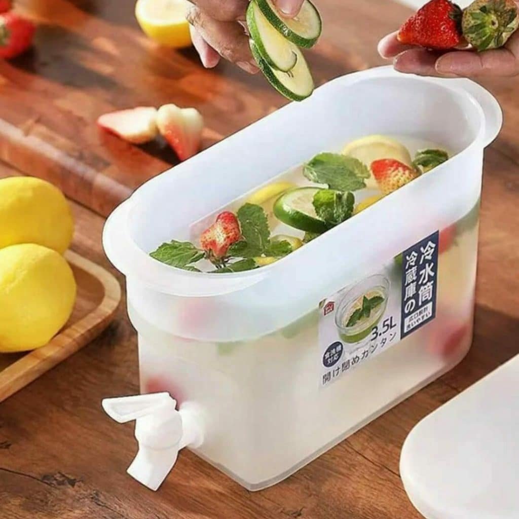 Water Pitcher Jug 3.5L with Faucet Elevate Your Hydration