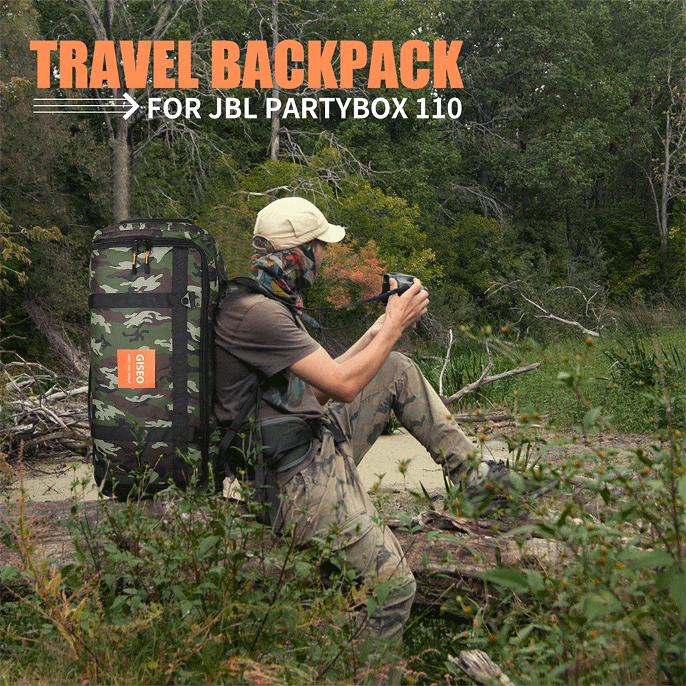 JBL Partybox 110 Waterproof Speaker Bag - Large Capacity